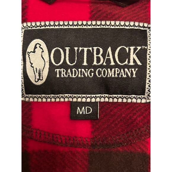 Outback Trading Company Men's Flece Big Shirt Size M - Picture 3 of 6
